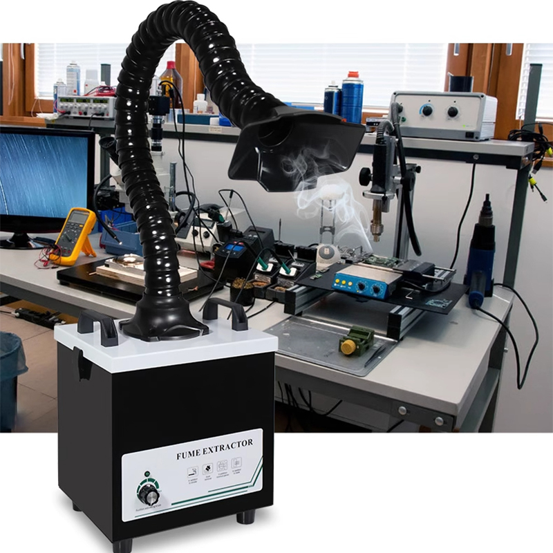 Laser Marking Machine - Solder Fume Purifier Maintenance Station Soldering