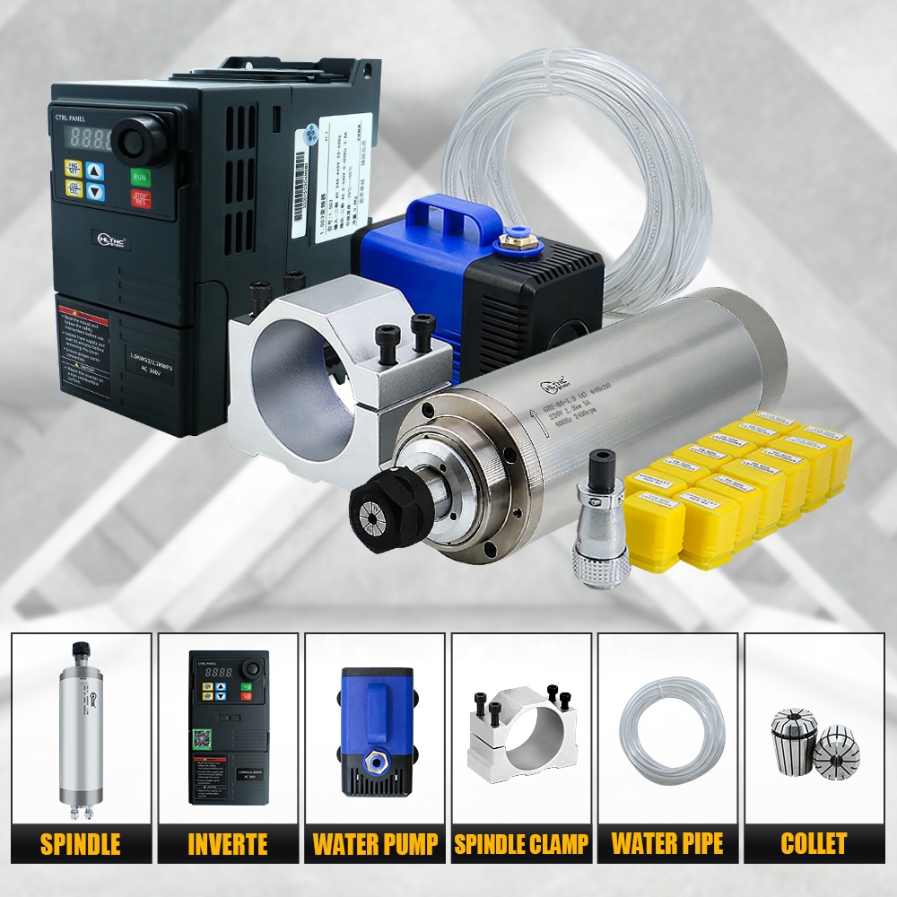 220V ER20 2.2kw 80mm Water Coo - Cnc Spindle Motor recension och pris