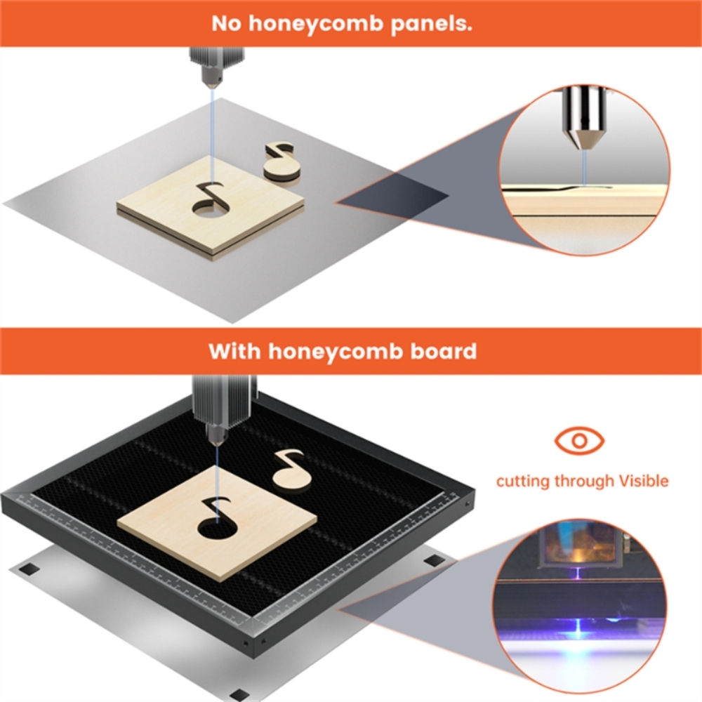ACMER Working Table 260*215mm  - Honeycomb Laser Bed recension och pris